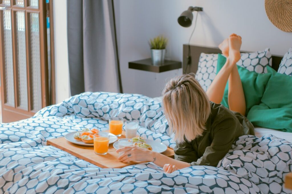 Ambiente relajado de dormitorio